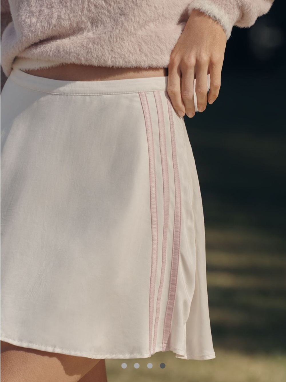 For Love & Lemons Kimmy Mini Tennis Skirt | Pink | XS | NWT